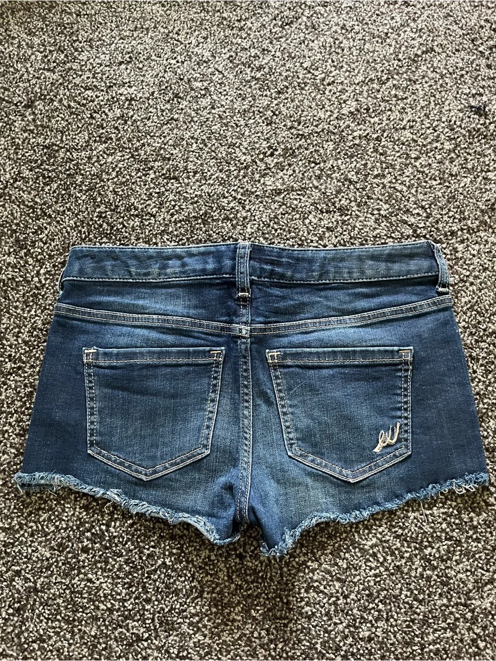 Denim Embroidered Women’s Shorts